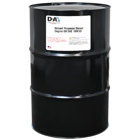 D-A LUBRICANT CO D-A Reliant Premium Diesel Engine Oil SAE 10W30 - 55 Gallon Drum 52202
